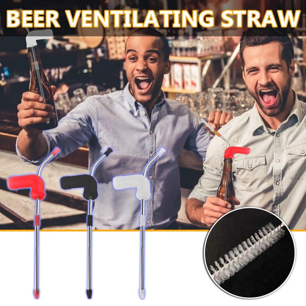 Beer Snorkel Festivals Party Dispenser Portable Beer Snorkel Beer Funnel Party Games Quick Drink Beer Bottle Funnel Bar Tool