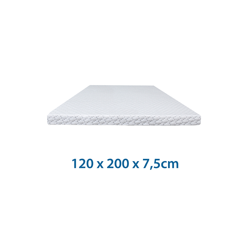 Nệm cao su thiên nhiên Kymdan Deluxe 120 x 200 x 7,5cm SFM