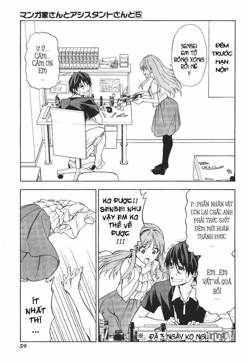 tác giả manga và cô phụ tá chapter 58 1