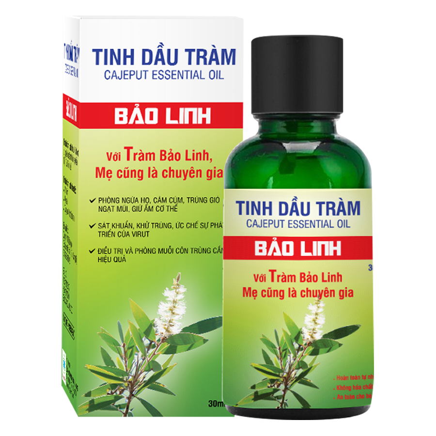 Combo 3 Chai Dầu Xoa Bóp Bách Linh Tiêu Thống Loại Đặc Biệt (60ml) (Tặng 1 Dầu Tràm 30ml)