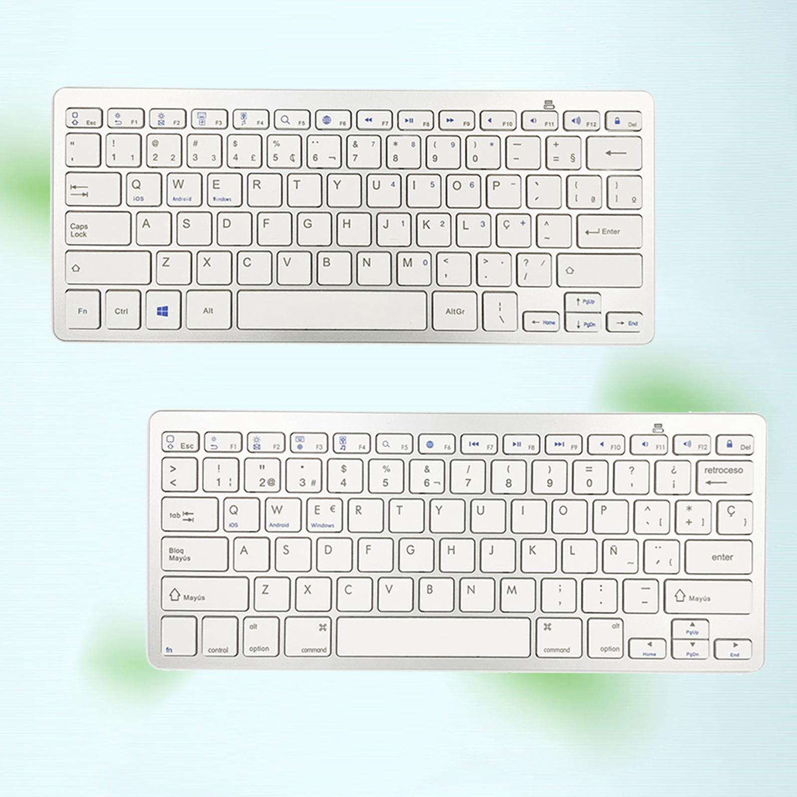 Wireless Keyboard 78-key Bluetooth  Wide Compatibility