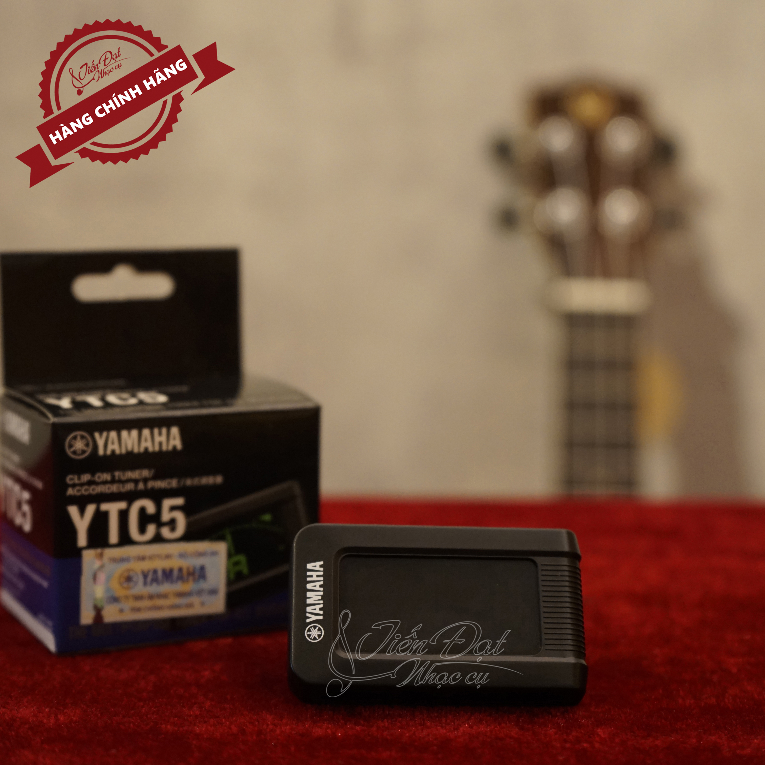 Máy lên dây đàn Guitar, Bass, Ukulele, Chromatic Yamaha YTC5 – Hàng Chính hãng