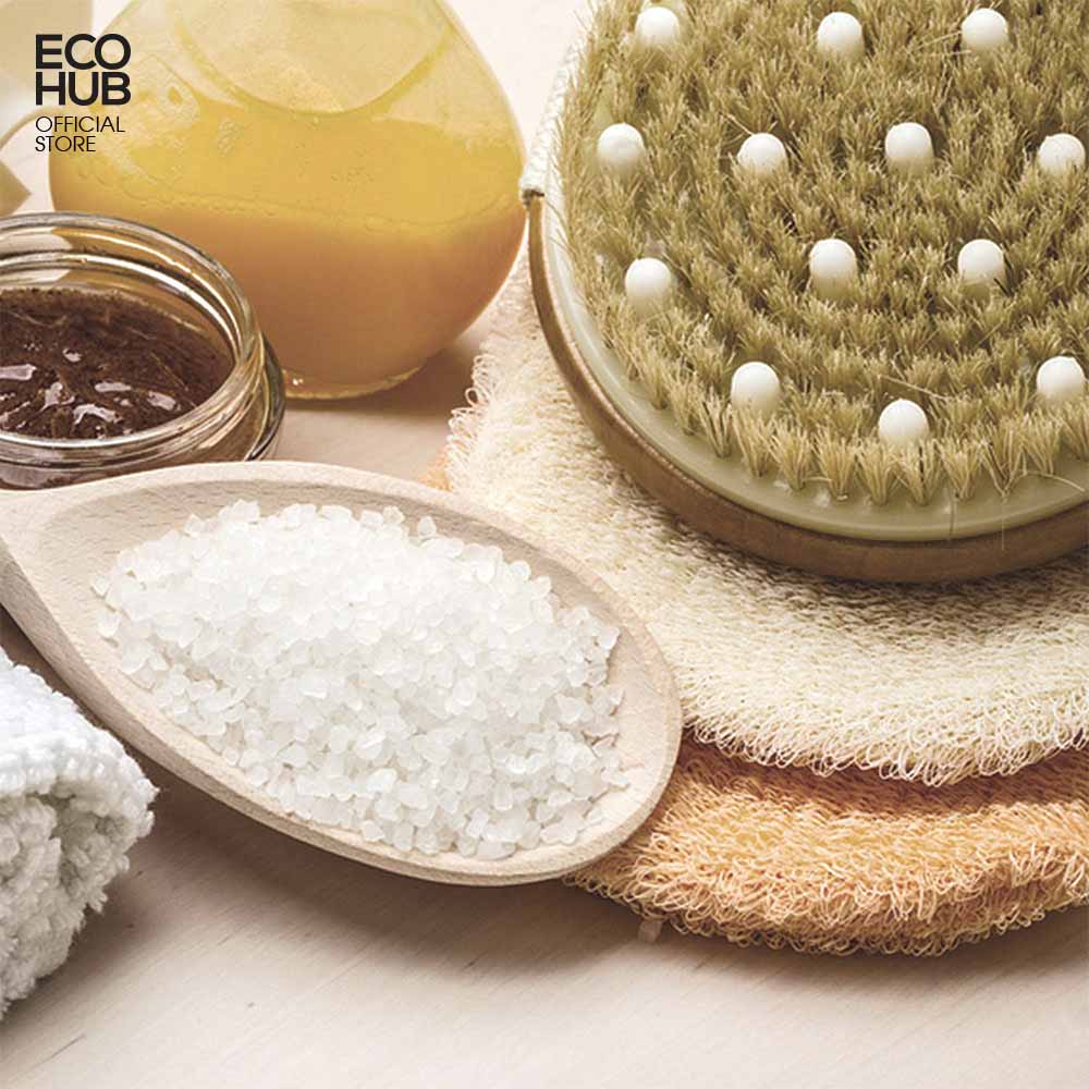 Bàn chải massage/Tẩy tế bào chết nhẹ nhàng cho làn da mềm mại, tươi sáng
