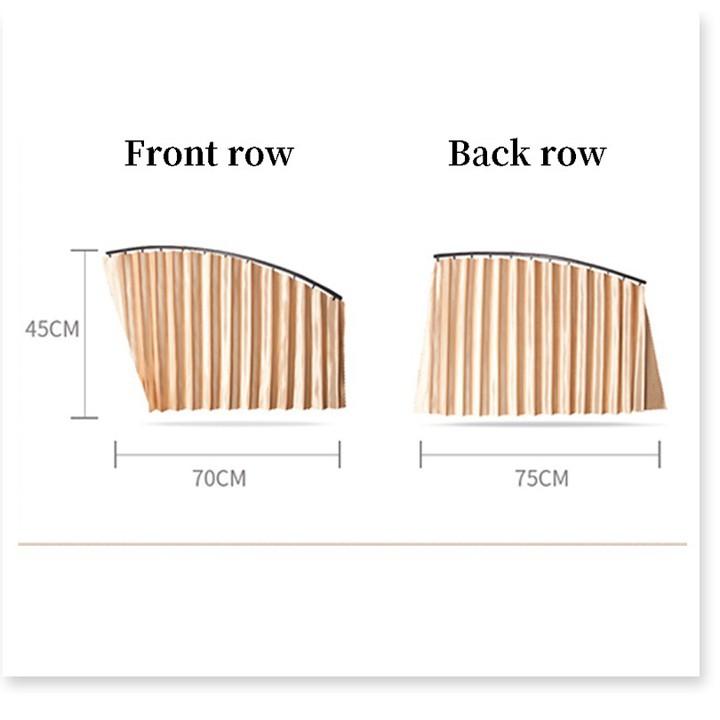 Rèm che nắng ô tô Kia Forte Vải lụa mềm gắn nam châm Cao Cấp - OTOALO