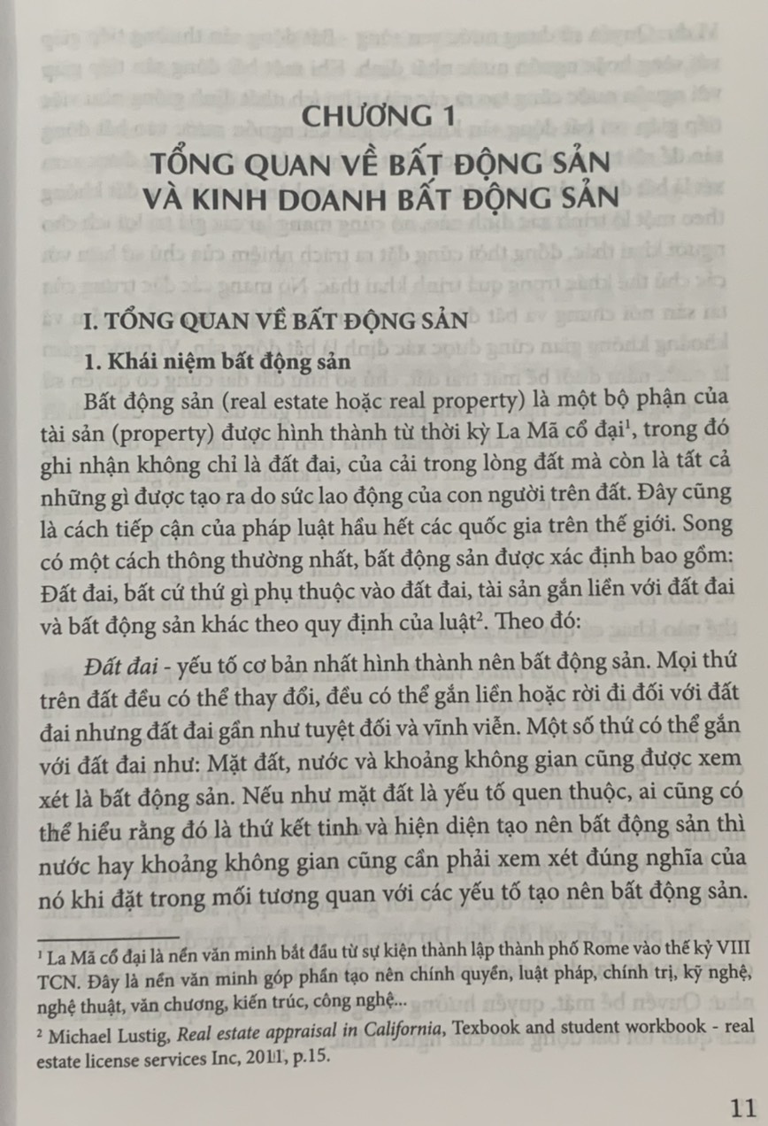 Pháp luật về kinh doanh bất động sản (Sách chuyên khảo)