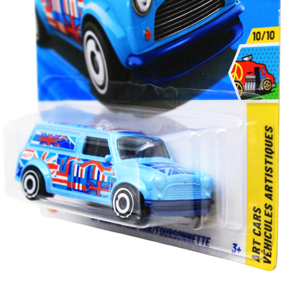 Siêu Xe Hot Wheels C4982 - 169/250 - 67 Austin Mini Van (Mẫu Màu Giao Ngẫu Nhiên)
