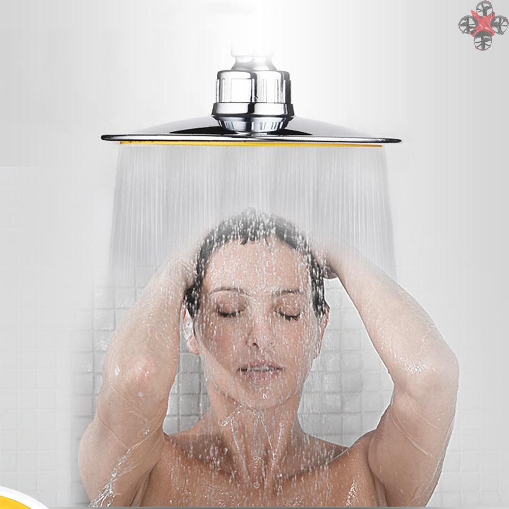 CTOY High Pressure Shower Head 6 Inch Rain Handheld Showerhead G1/2 360°Rotatable Adjustable Bathroom Rain Shower Head Spray Showerhead Bath Handheld Shower Head Replacement