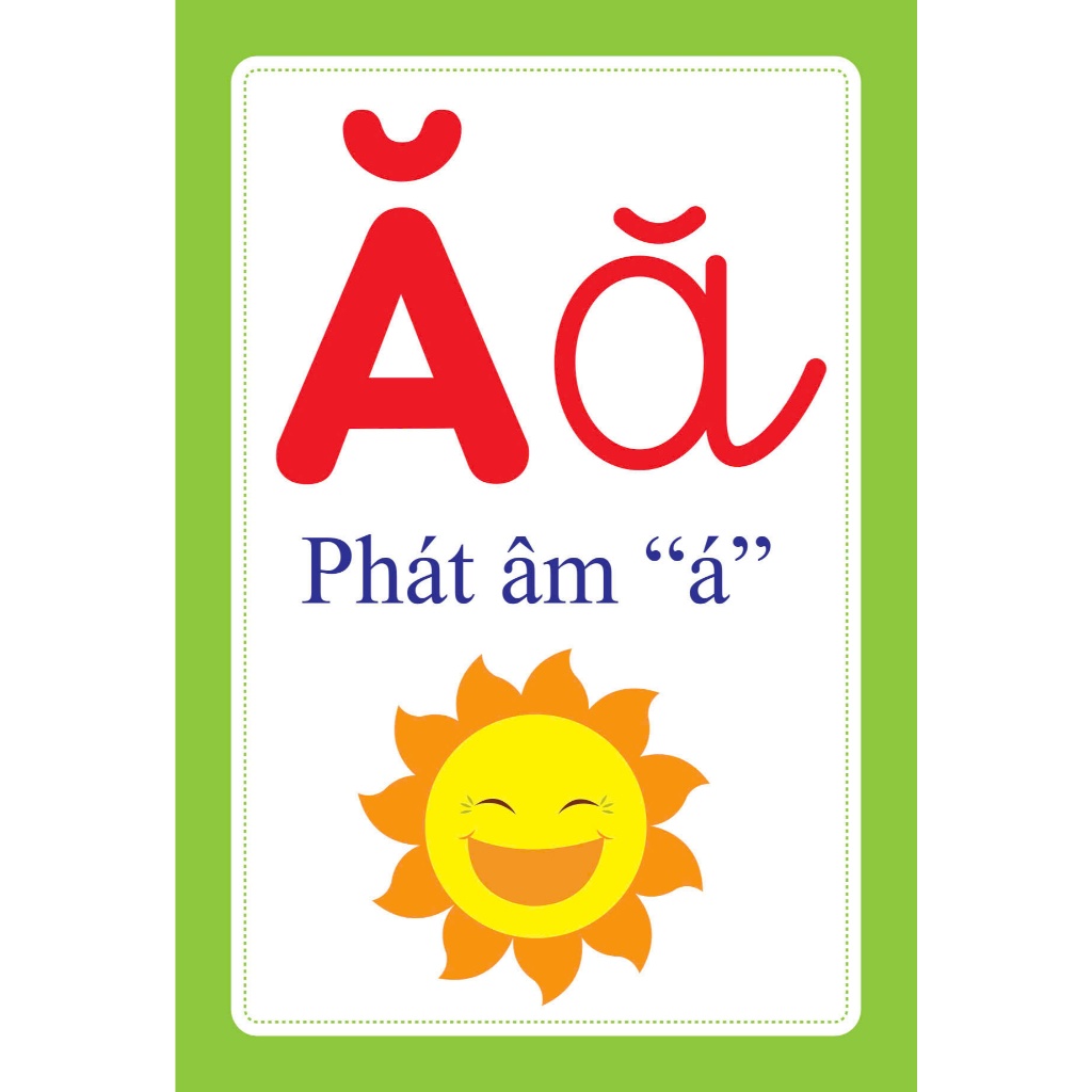 Bộ Thẻ Học Thông Minh Cho Bé - Flashcard - Bộ thẻ Bảng chữ cái Tiếng Việt (Cùng bé học chữ cái) - Khổ 10x15cm - Trí Việt