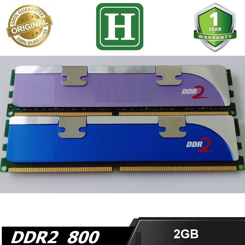 Ram PC DDR2 2GB BUS 800 - Ram kèm Tản Nhiệt