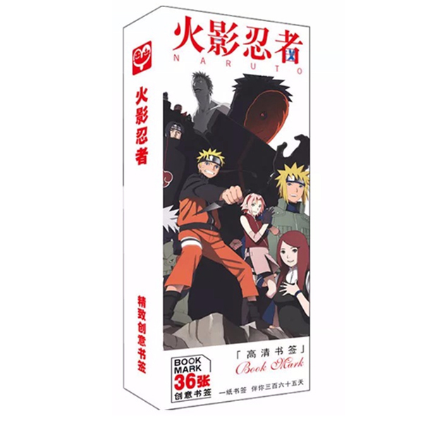 Hộp ảnh Bookmark naruto 36 tấm thiết kế độc đáo