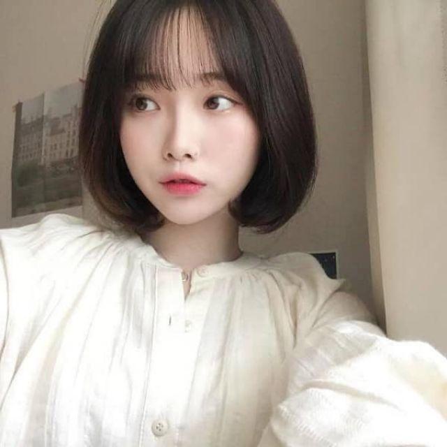 Tóc giả nữ đẹp ️️ ️️ nguyên đầu víc cúp d3050