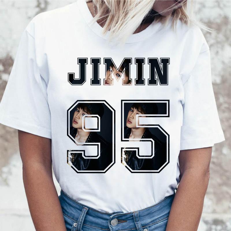 Áo In Chữ Số JIMIN KPop Thời Trang Hàn Quốc