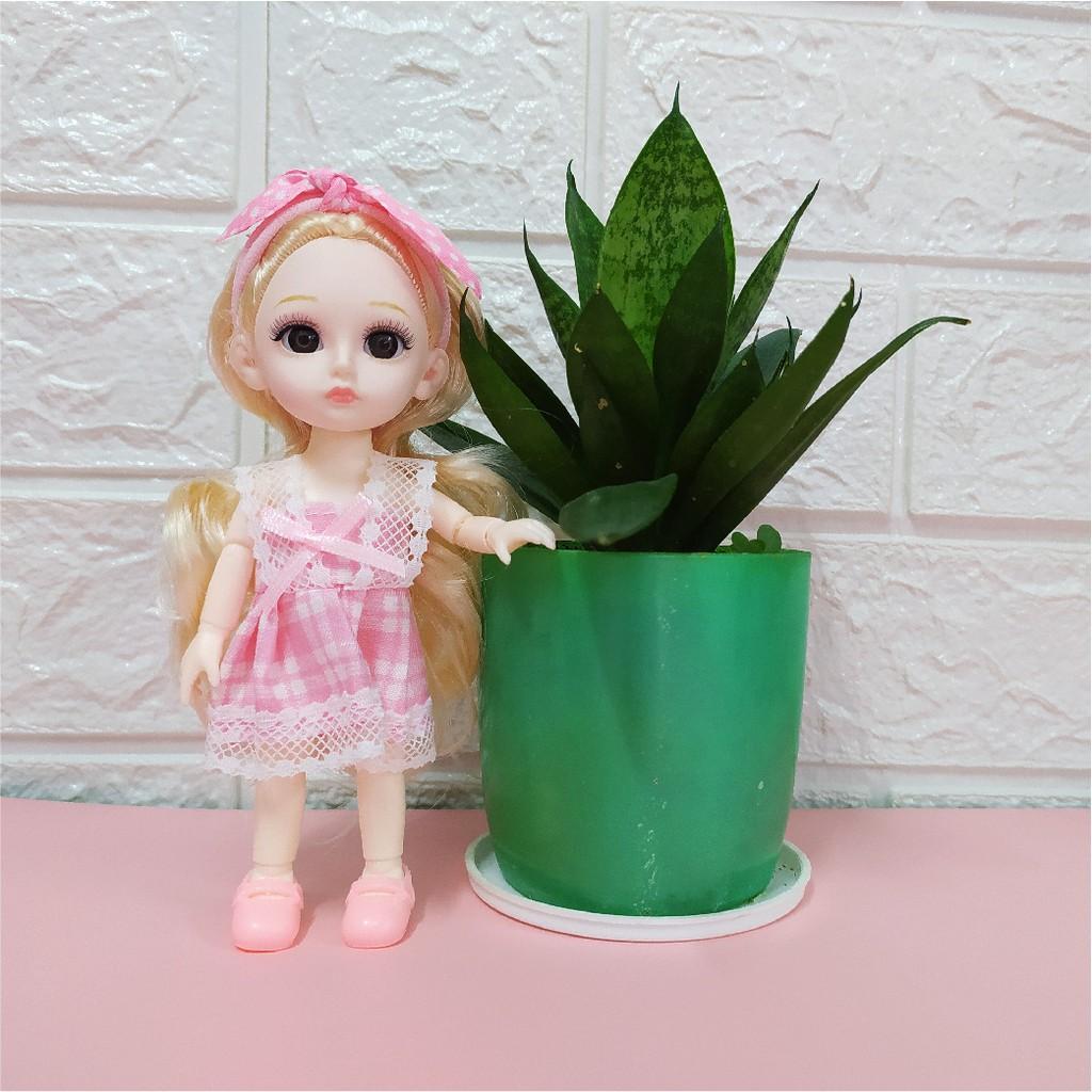 Búp bê barbie đồ chơi cho bé gái hình dáng loli dễ thương có khớp xoay 360 trang phục đẹp mắt