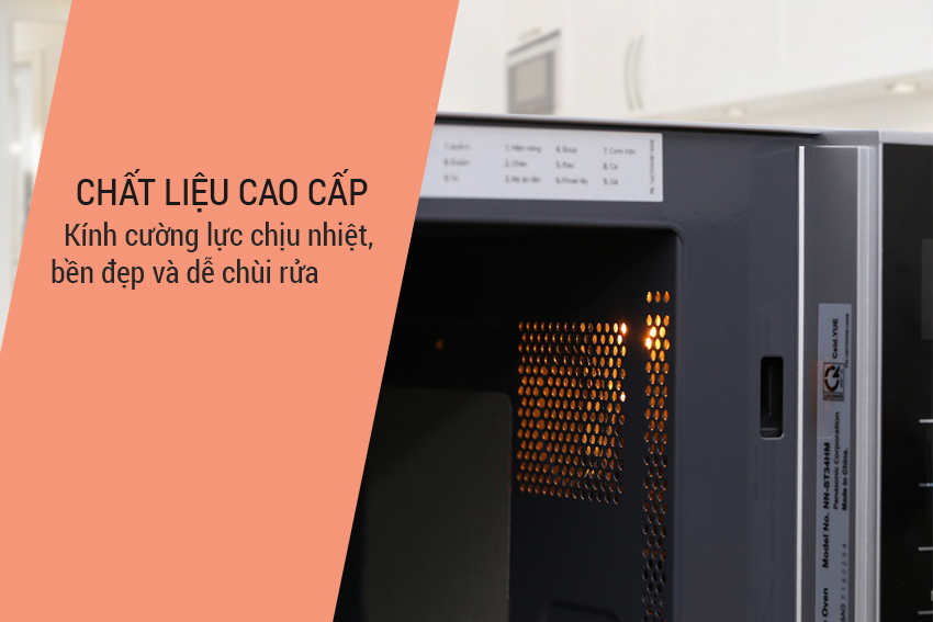 Lò Vi Sóng Panasonic NN-ST34HMYUE - Hàng Chính Hãng