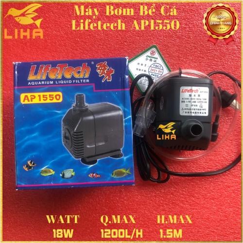 Máy Bơm Nước Lifetech AP1550 (18W - 1200L/H - 1.5M) - Máy Bơm Hồ Cá Cao Cấp