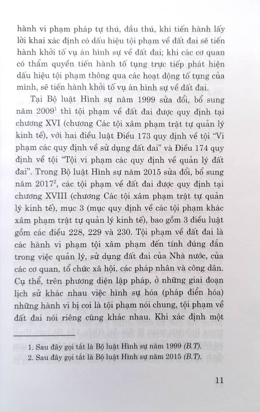 Thực hành quyền công tố, kiểm sát điều tra các vụ án hình sự về đất đai