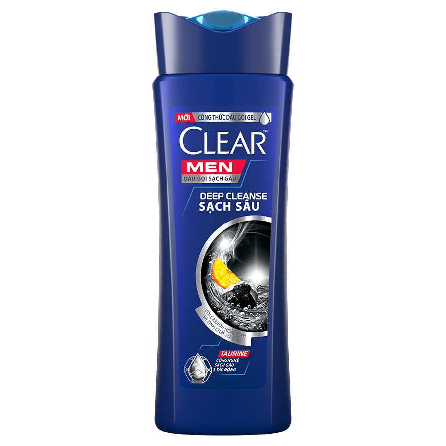 Dầu Gội Sạch Gàu Clear Men Deep Cleanse Sạch Sâu (180g)