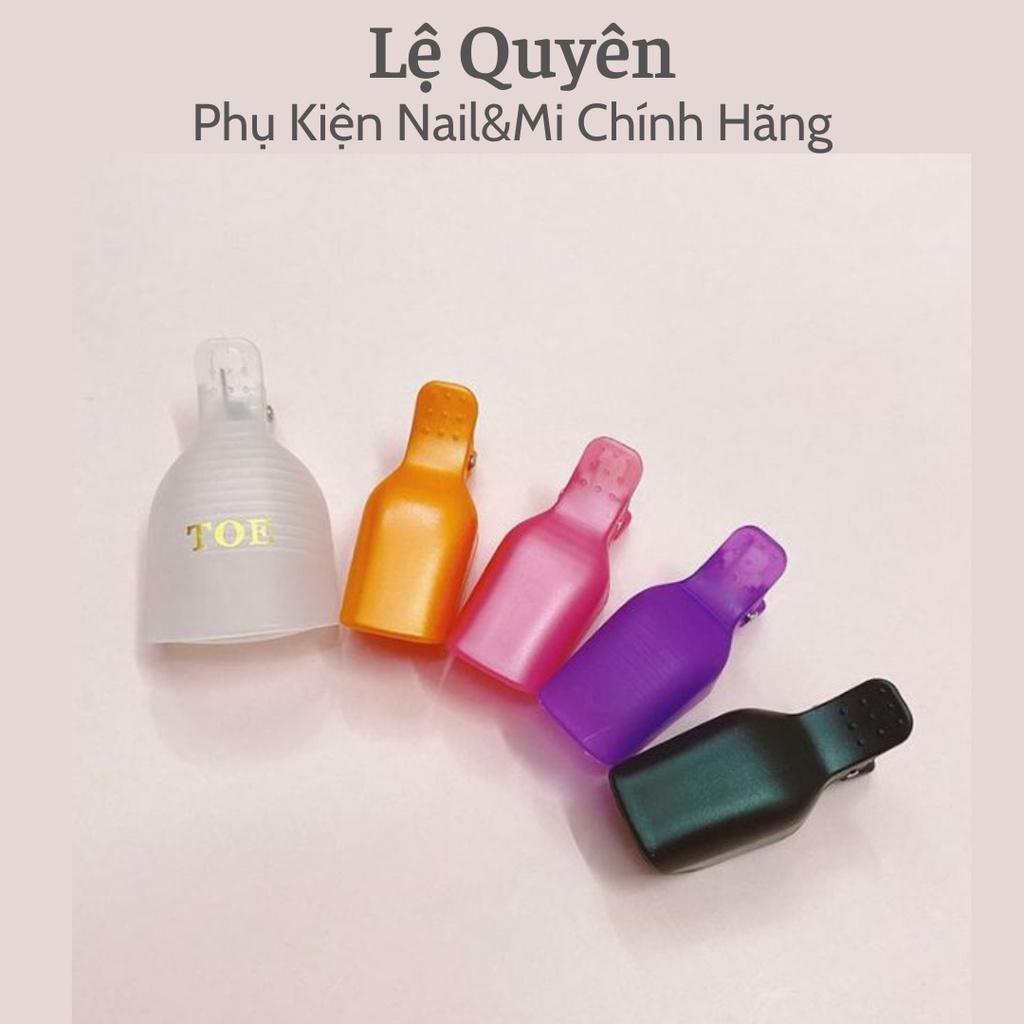 Kẹp Ủ Tháo Gel Móng Chân_Bộ 5 Kẹp Bền Chắc Chuyên Nghành Nail