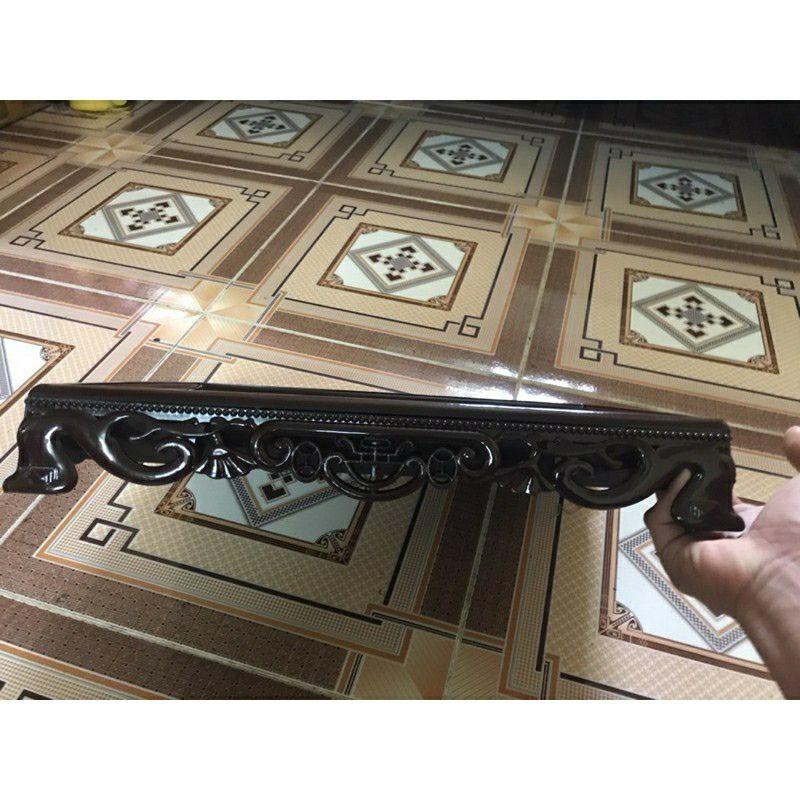 - Khay trà nhựa giả gỗ 40x30x7cm và 32x22x6cm