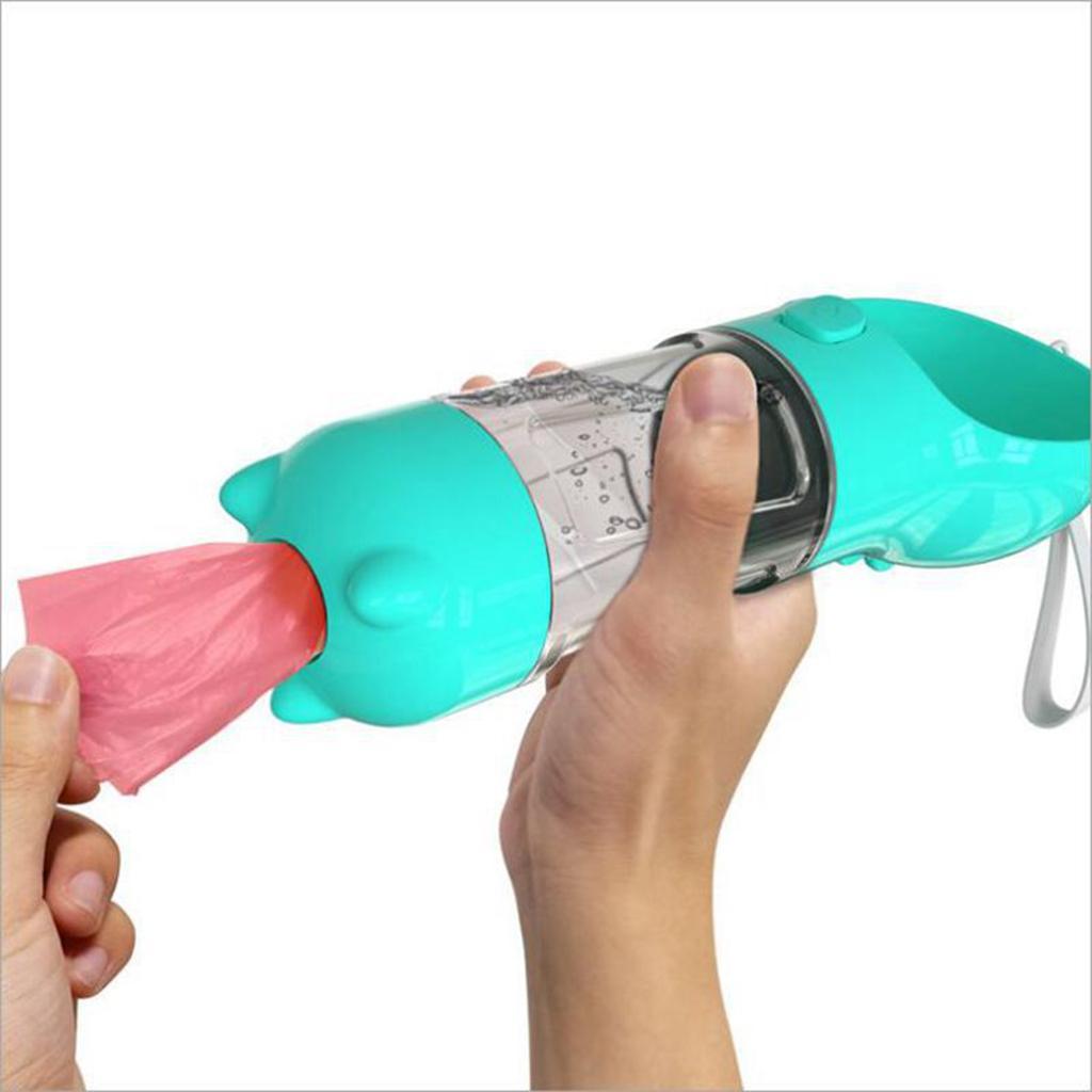 Dog Water Bottle Lightweight Cat Dispenser Bowl Feeder for Walking