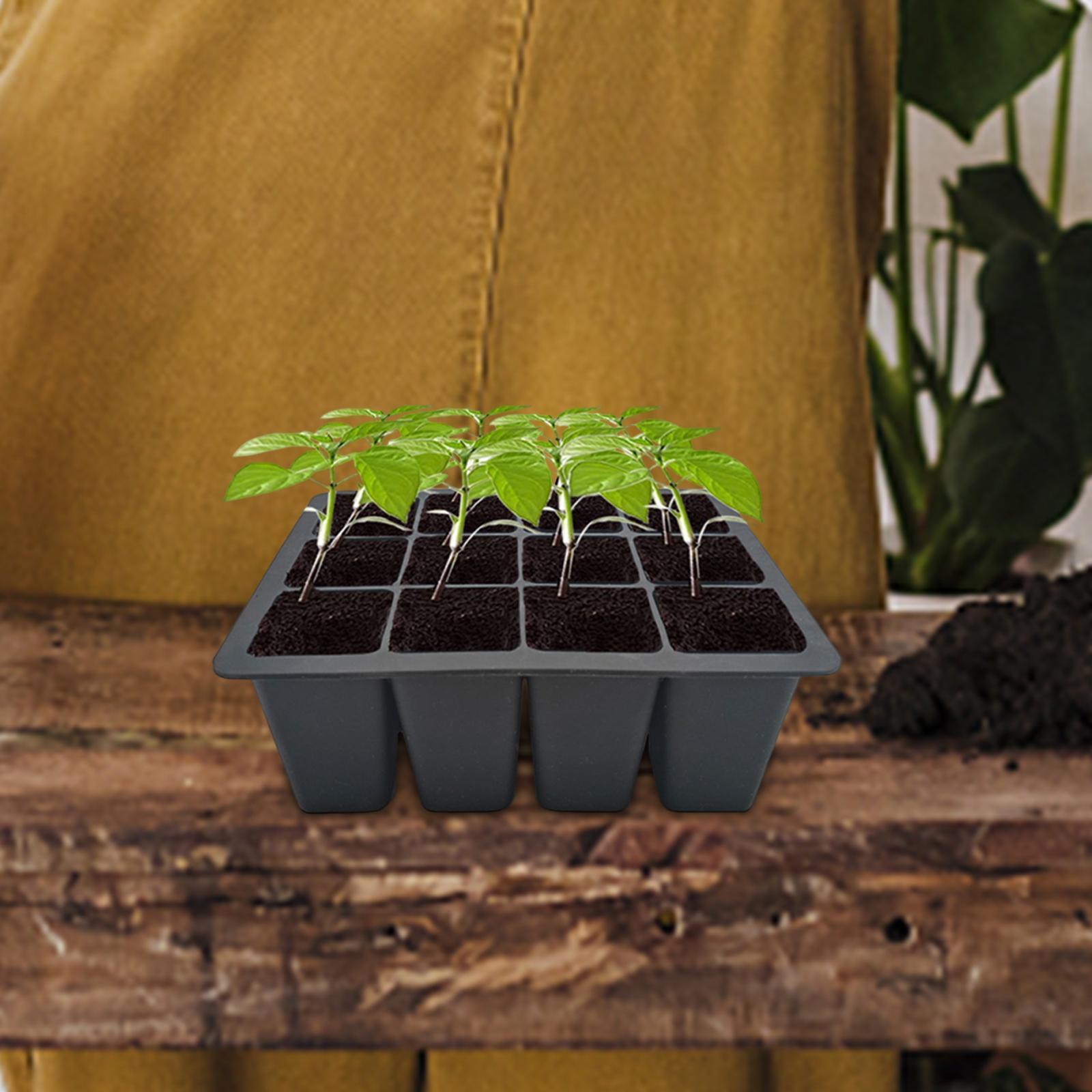 12 Cell Seedling Starting Tray Silicone for Garden Workers