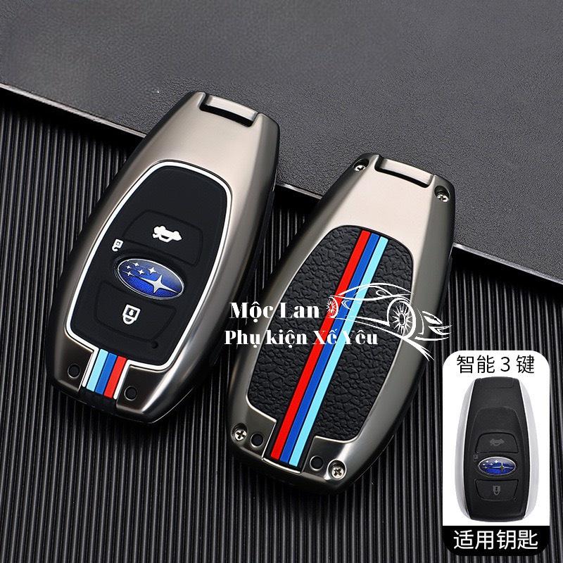 Ốp khoá kim loại bảo vệ chìa khoá SUBARU ,subaru forester, wrx, xv , outback, legacy có phản quang thể thao - Mộc Lan