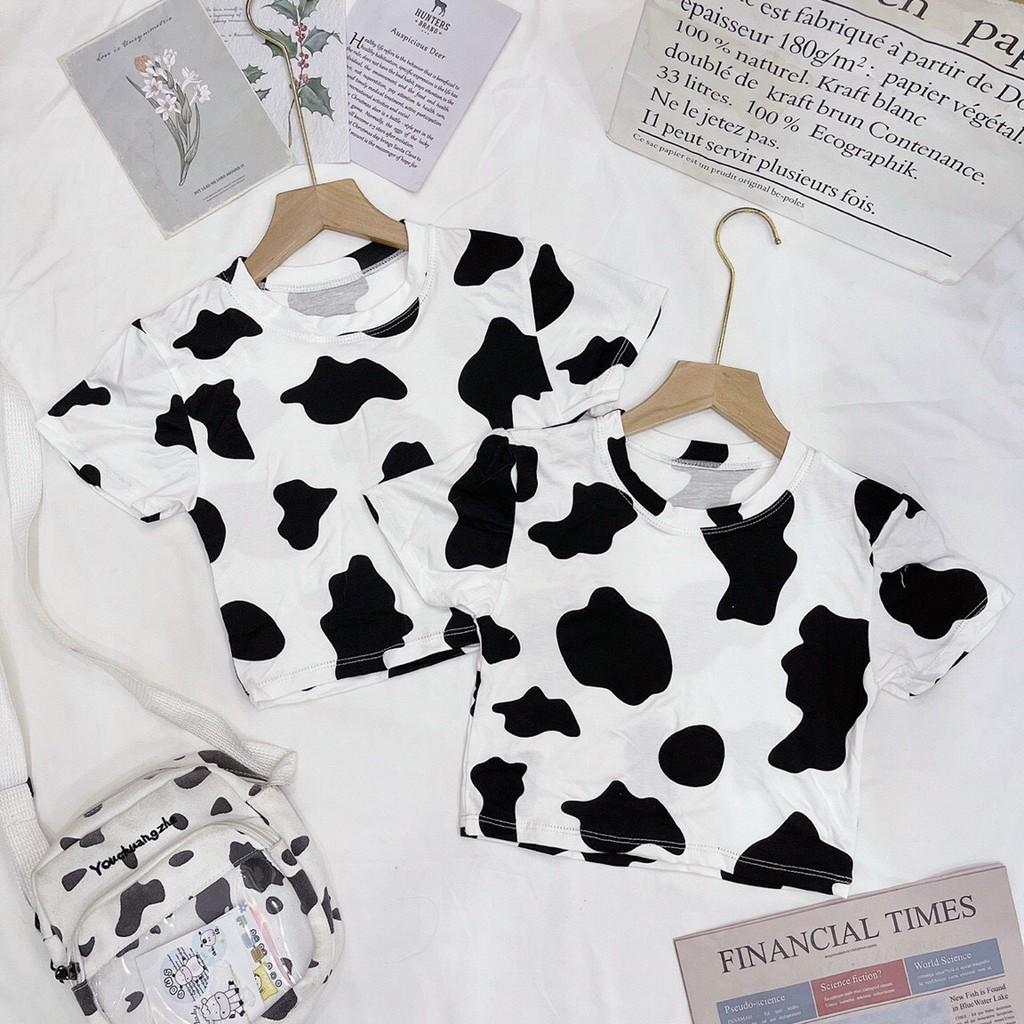 Áo croptop bò sữa Hot Trend 2021