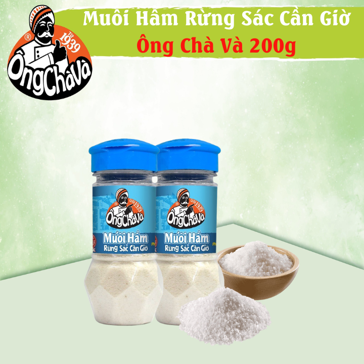 Combo 2 Hũ Muối Hầm Rừng Sác Cần Giờ Ông Chà Và 100g