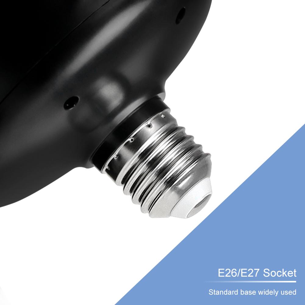 LED Industrial Lighting E27 Lampara Garage Light 220V LED Bulb Waterproof UFO Light 60W 80W 100W 120W Floodlight Warehouse Lamp