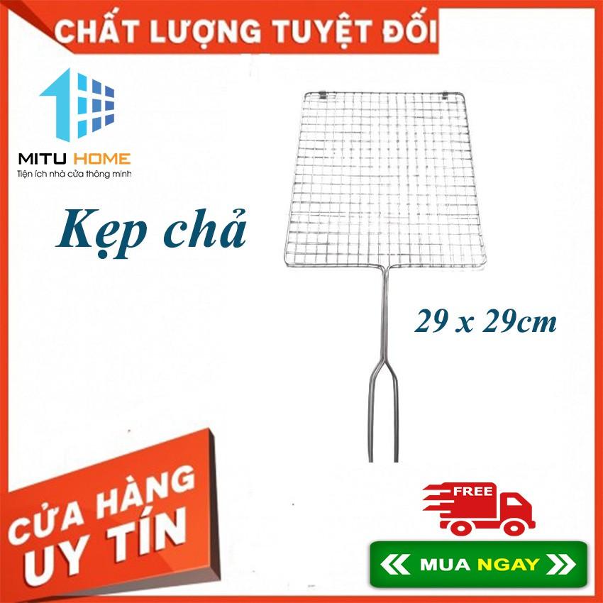 Kẹp chả inox loại 1 hàng to MItuhome