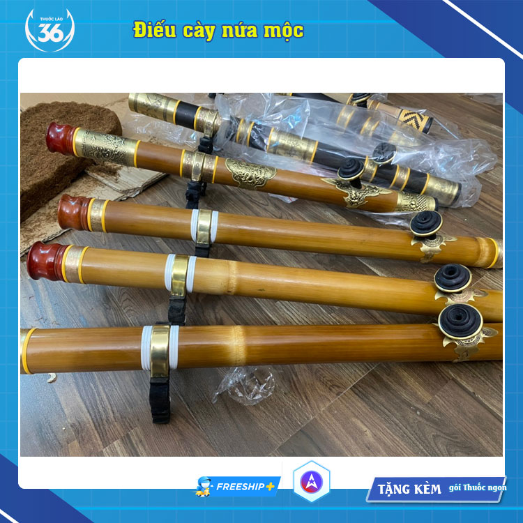 Điếu cày nứa mộc Thanh Hóa