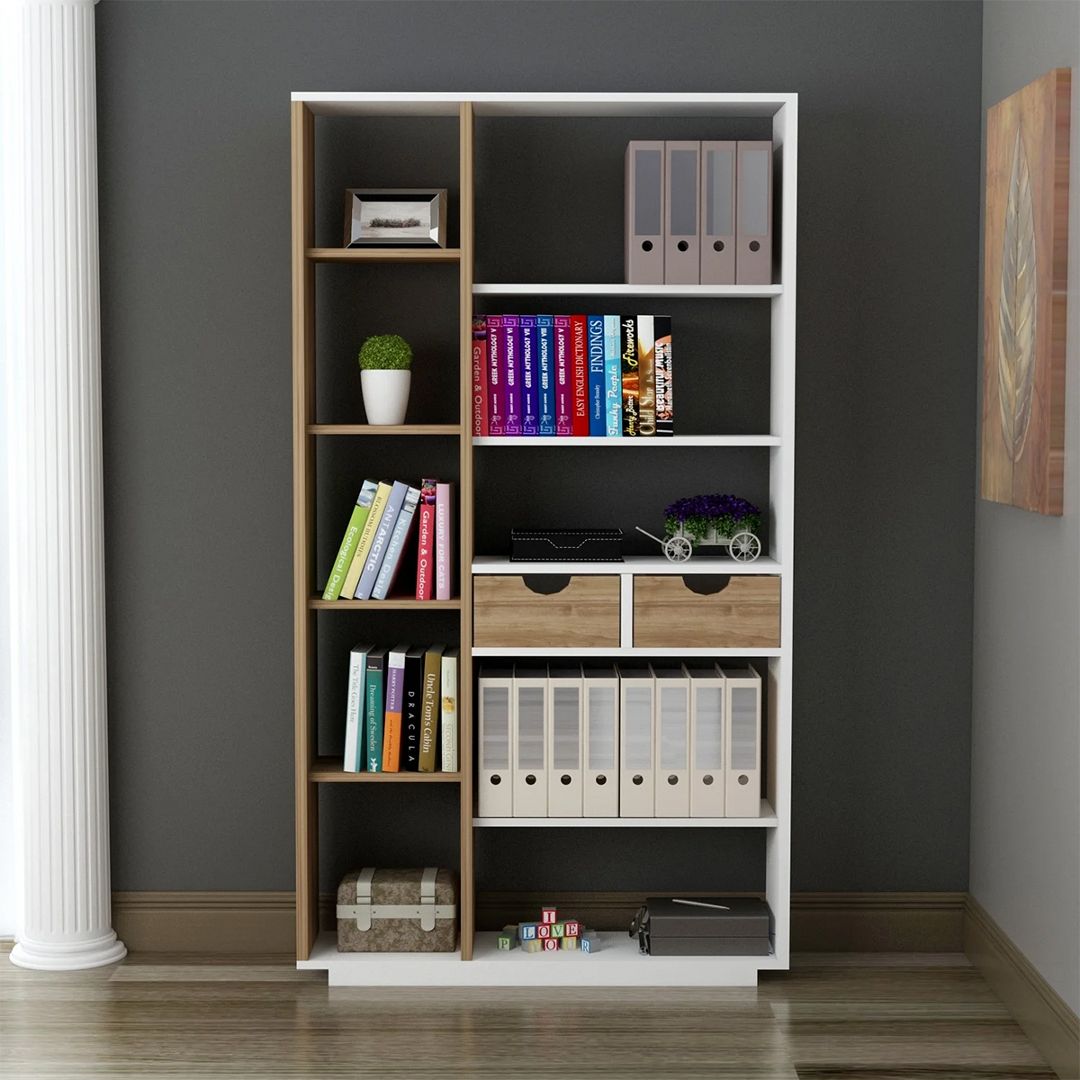 Giá đỡ sách gỗ tiện dụng kiểu dáng hiện đại SMLIFE Bossa