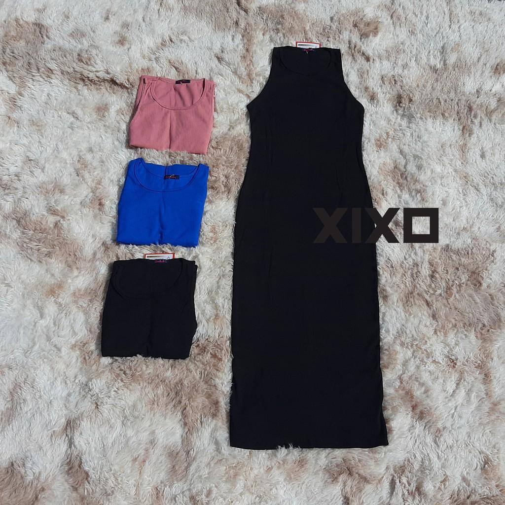 Đầm body 3 lỗ form dài thời trang XIXO - mã DAM0043