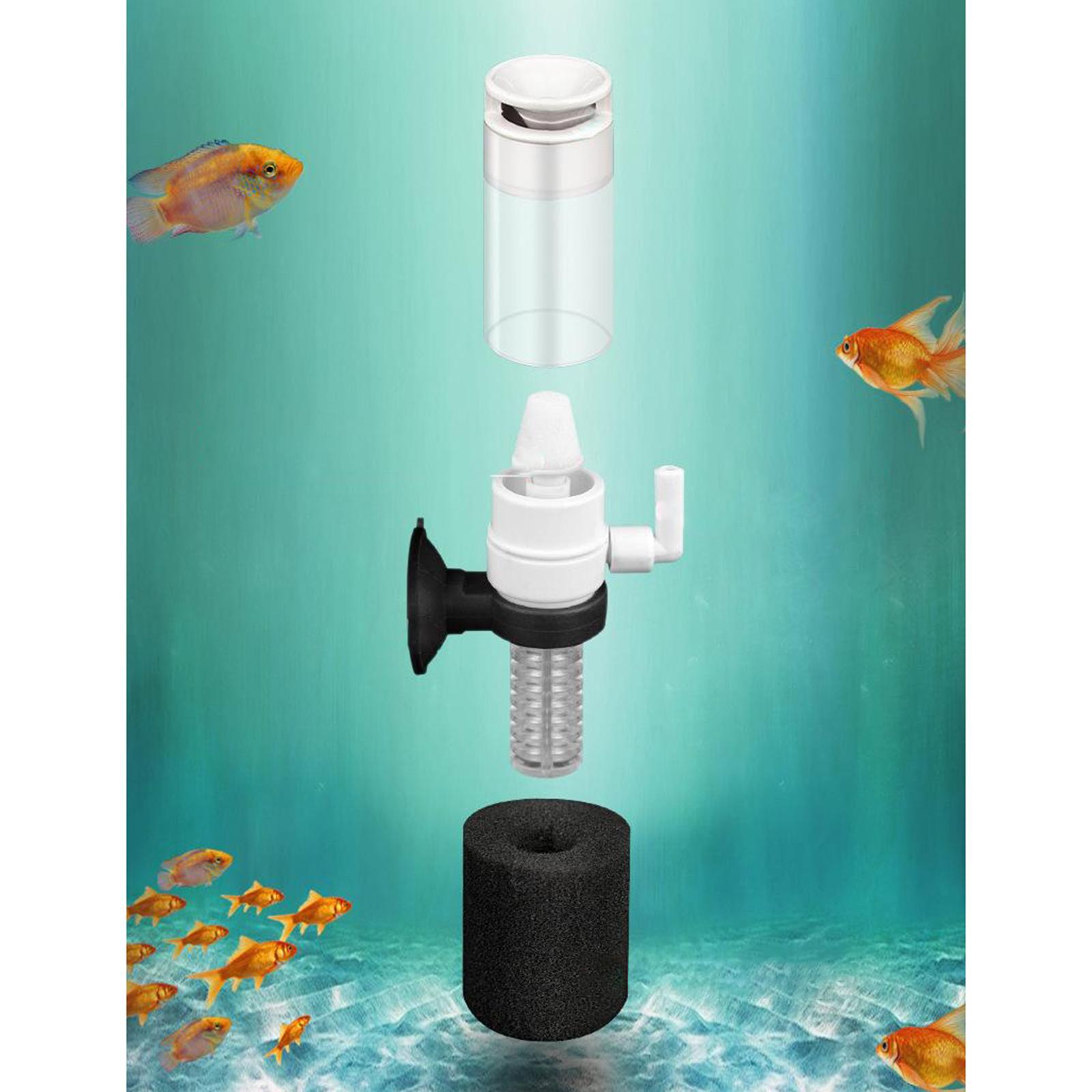 2X 1 Set Bubble Mini Sponge Filter Water Cleaner for Small Water Tank Aquarium