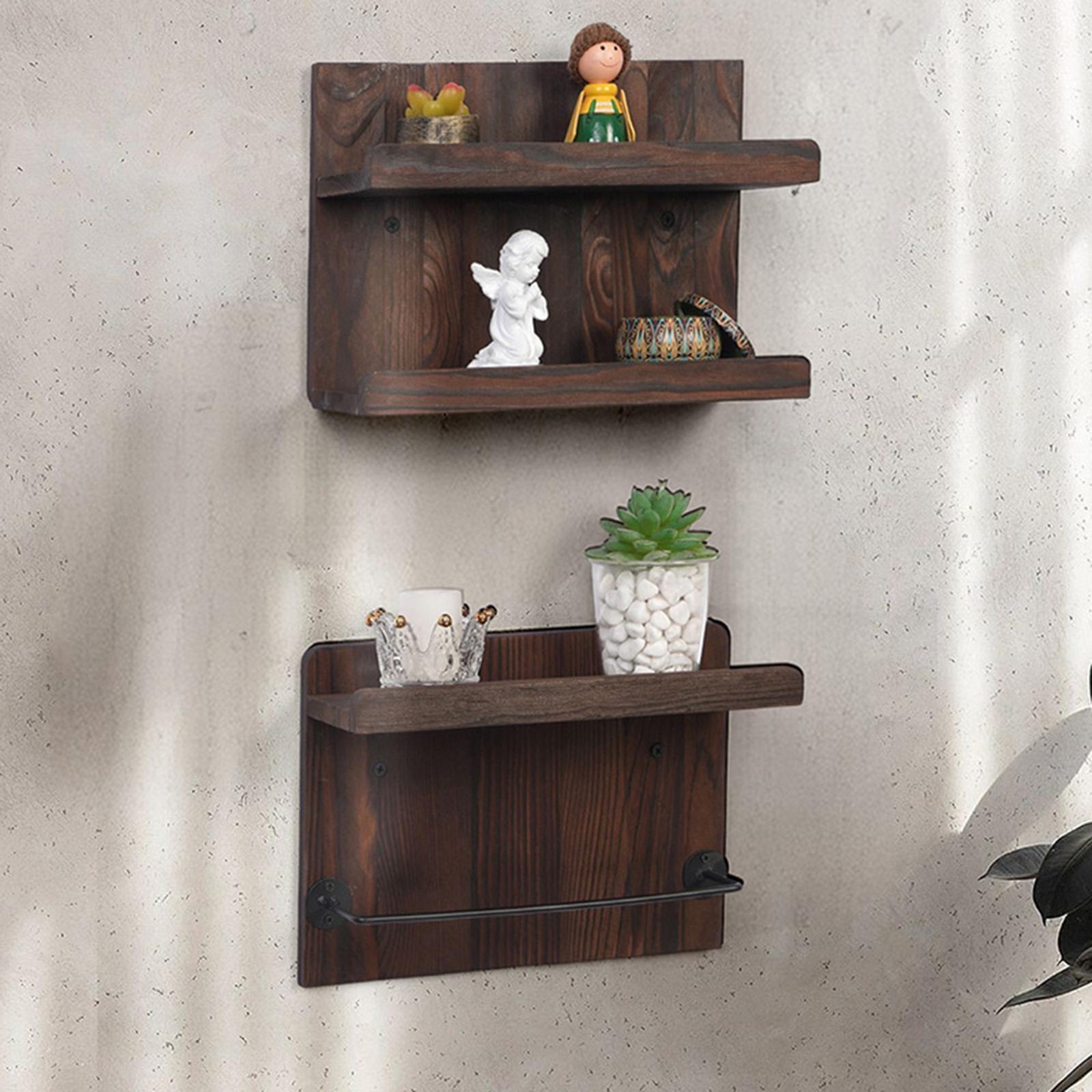 Wall Shelves Bathroom Durable Modern Lightweight Floating Shelves for Cafe