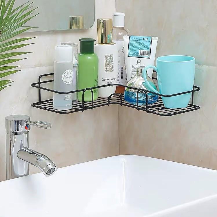Kệ góc dính tường phòng tắm – nhà bếp cao cấp – gắn siêu chắc không khoan tường