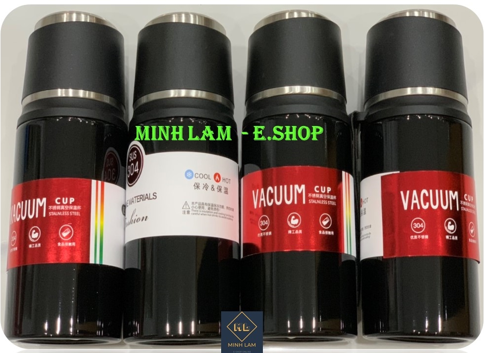 Bình giữ nhiệt, hãm trà 600ML cao cấp inox 304 VACUUM CUP