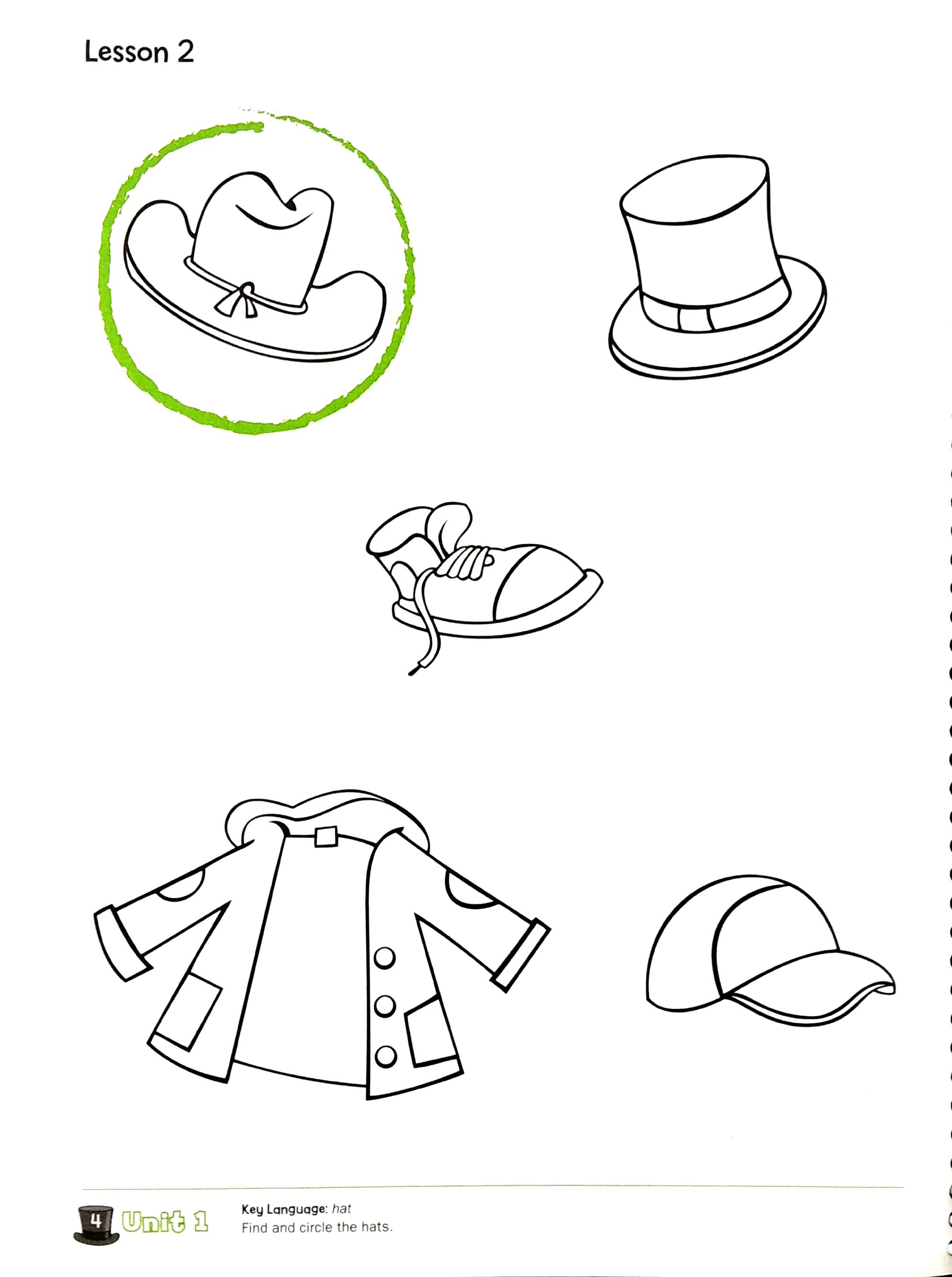 Hats on Top Activity Book Level 1