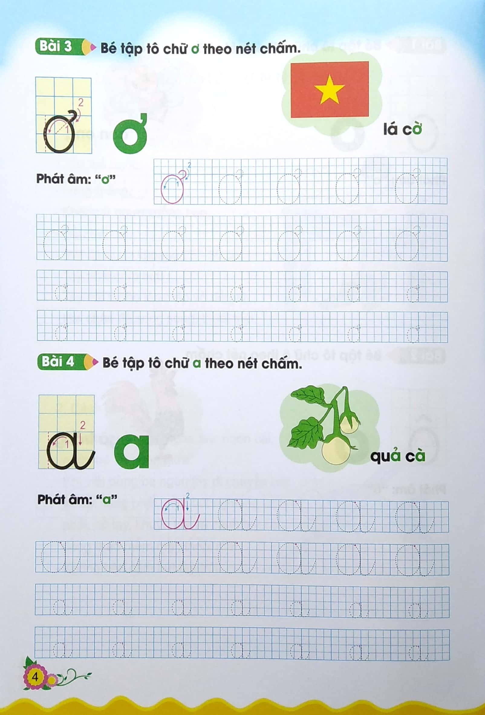 Cùng Bé Bước Vào Lớp 1 - Bé Tập Tô Chữ Và Số