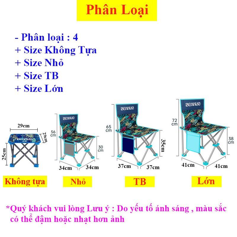 Ghế Xếp, Ghế Câu Cá Hạ Bích gấp gọn mini bỏ túi dễ dàng mang đi du lịch , dã ngoại KK-7