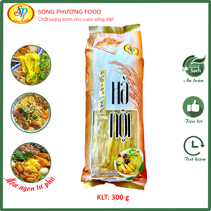 Phở khô Nghệ non 300gr-Tiêu chuẩn xuất Nhật-Thơm ngon, tốt cho người bị dạ dày