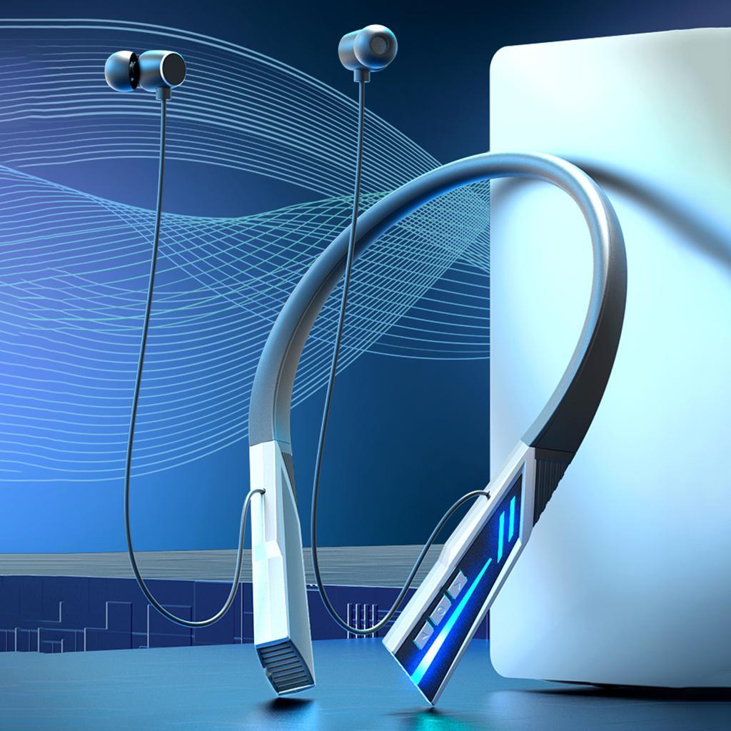 2x Hanging Neck Headphone BT 5.2 Transmission Waterproof for Swimming