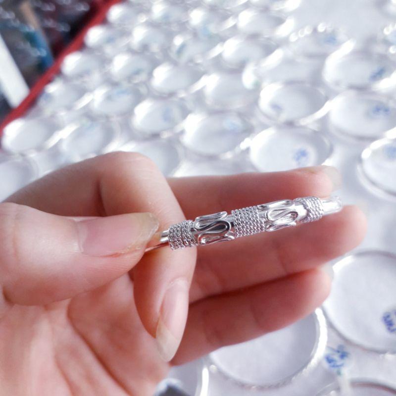 Vòng tay bạc bọng cho bé traiYN JEWELRY