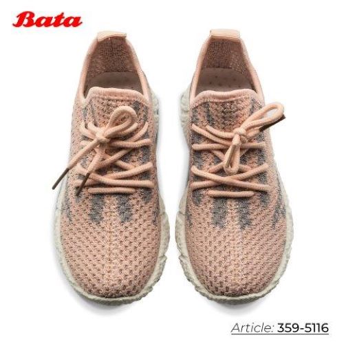 Giày sneaker trẻ em Thương hiệu Bata màu hồng 359-5116