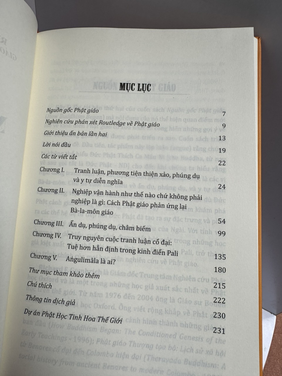 NGUỒN GỐC PHẬT GIÁO – Richard F. Gombrich - NXB Đại học quốc gia – Tri Thức Trẻ Books