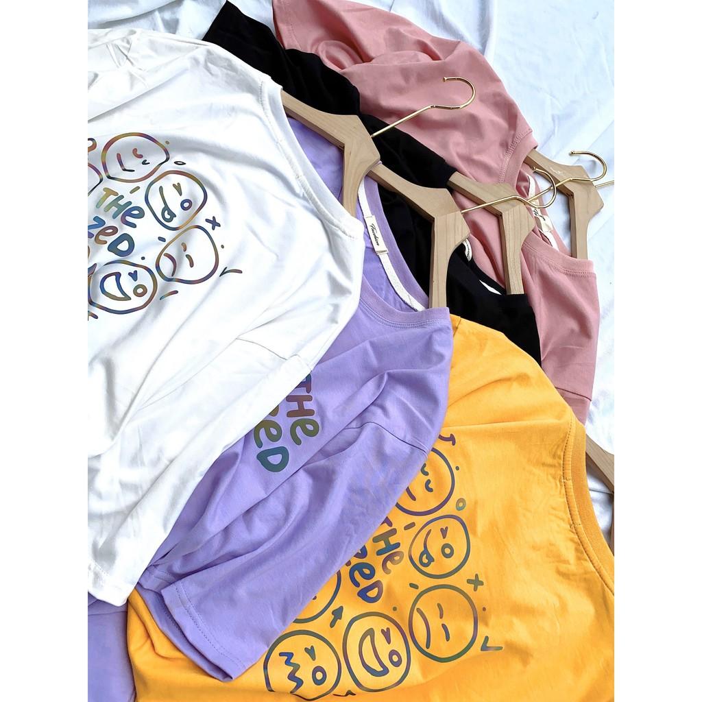 Áo Thun Phản Quang Unisex 70/11 - mặt cười