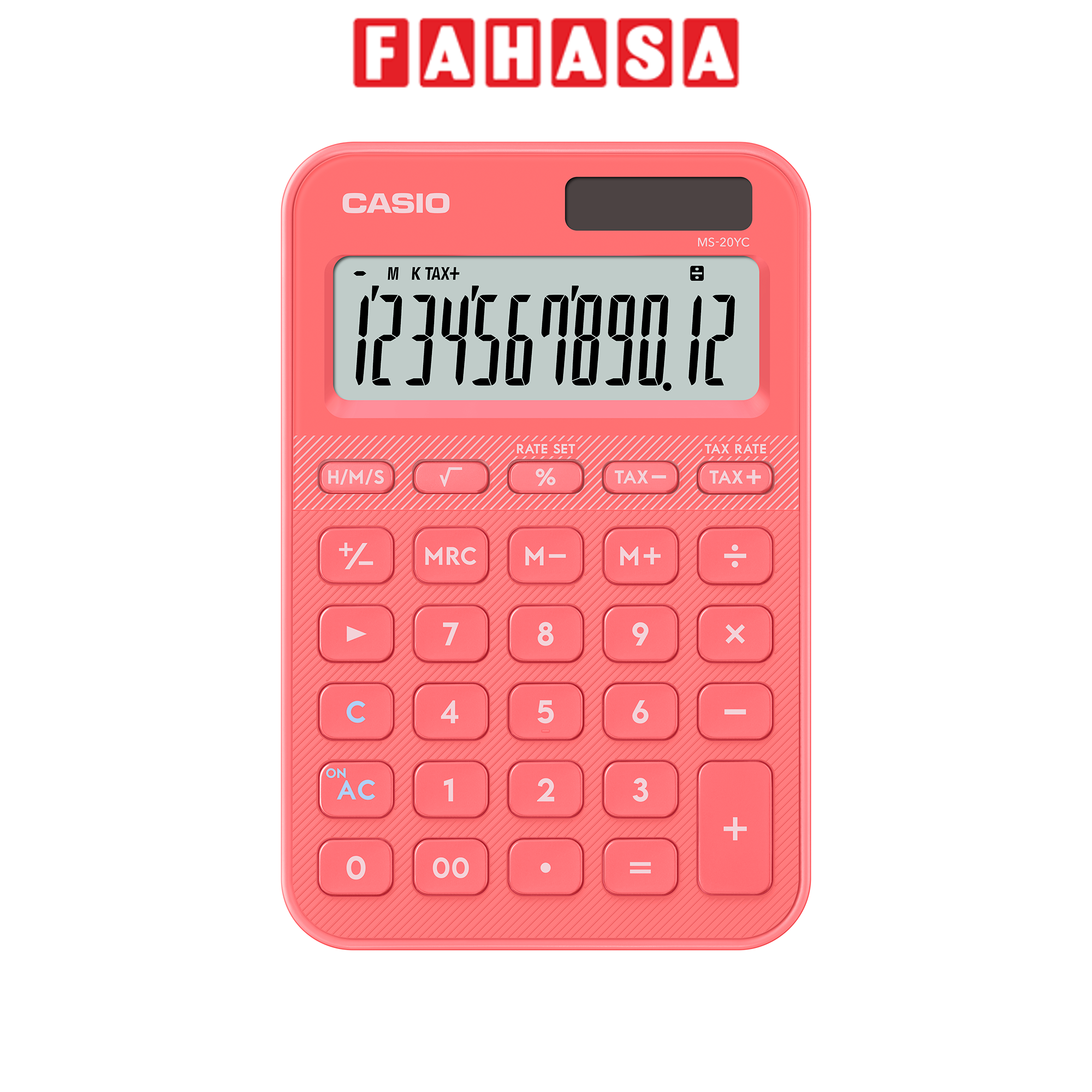 Máy Tính Casio MS-20YC-CL-W-DP - Màu Cam