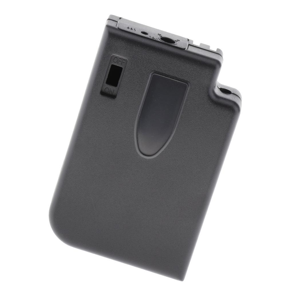 Wireless Microphone Bodypack Transmitter Shell Cover Parts Accessory Black