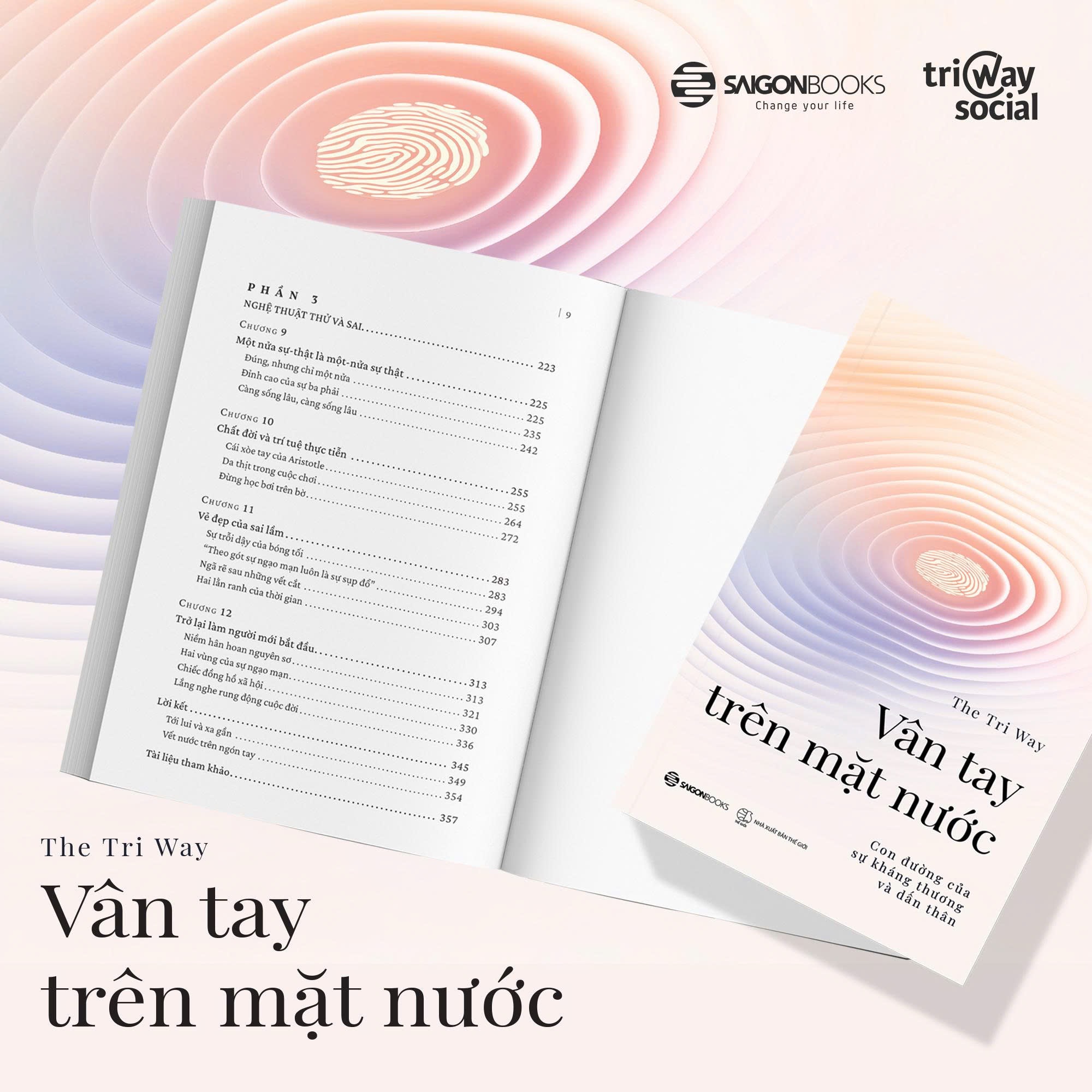 Sách Vân Tay Trên Mặt Nước (The Tri Way)