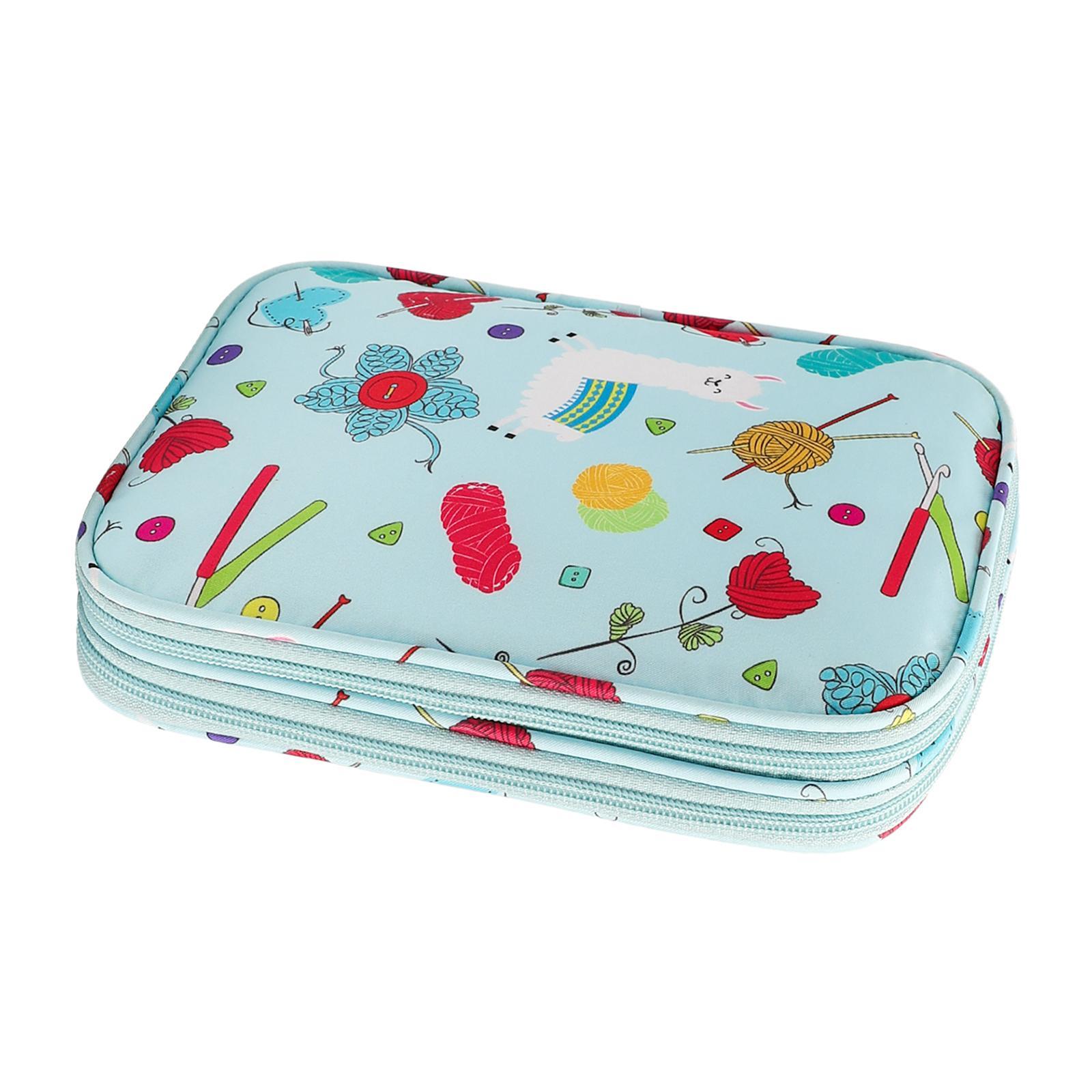 Travel Knitting Case Pouch Organizer